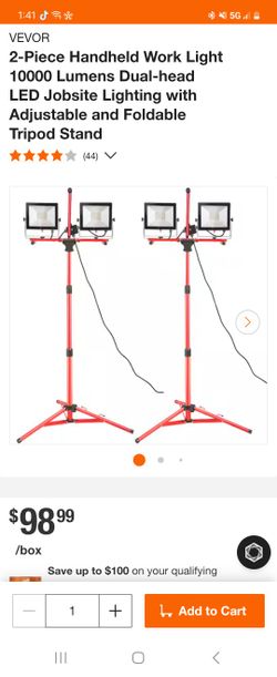 Vevor Double Work LightLED 10k Lumens