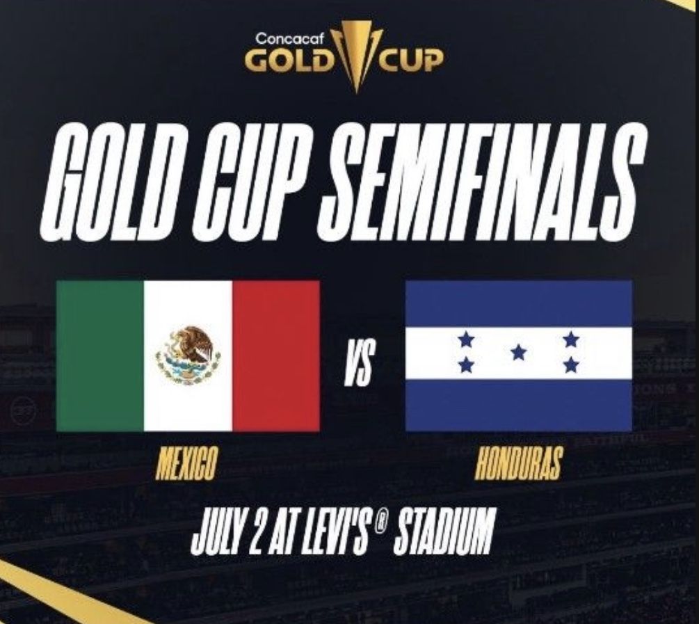 Concacaf Gold Cup Semi Finals Mexico Vs Honduras