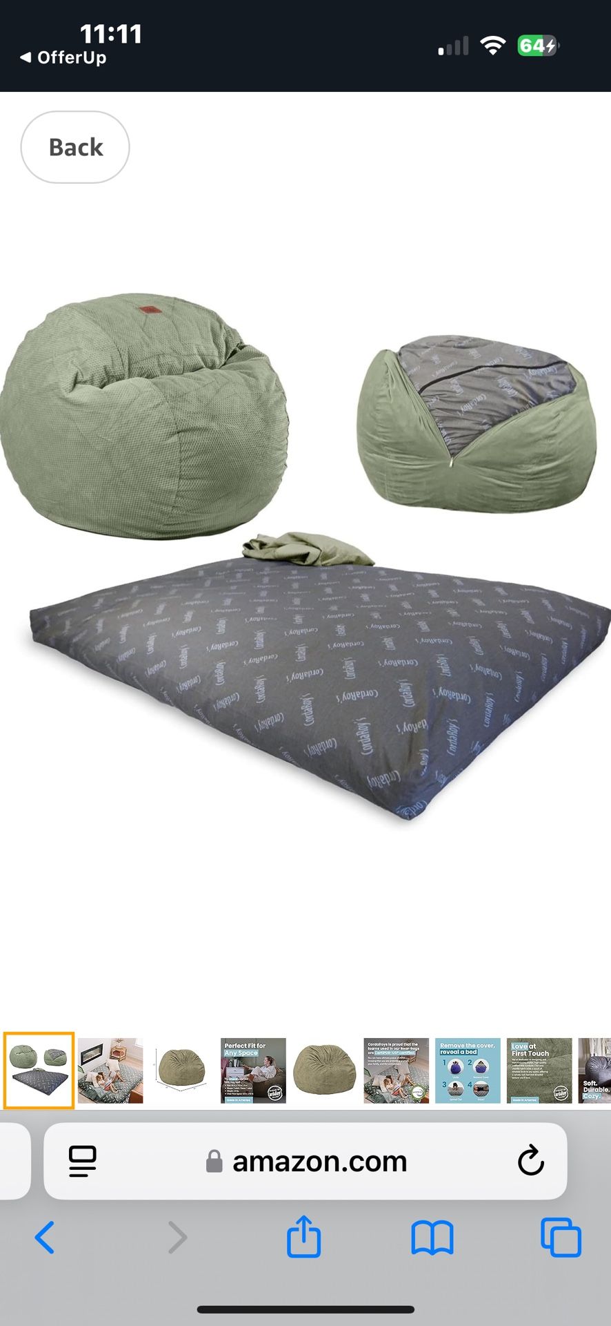 CordaRoys bean bag