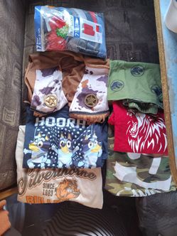 Boys Clothing Lot Size 8-10 – Shirts, Pants, Jeans & New Underwear