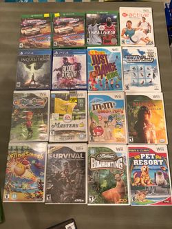 New games Wii-ps4-Xbox one $10 each