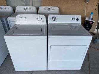 Eléctric dryer brand Whirlpool and washer admiral 60 days of warranty free delivery and installation