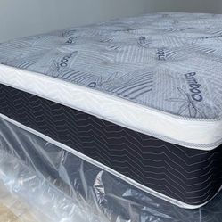 Queen Euro Bamboo Pillow Top!!