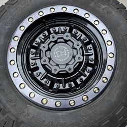 18x9.5 Black Rhino Wheels 6x135 Ford Lincoln 