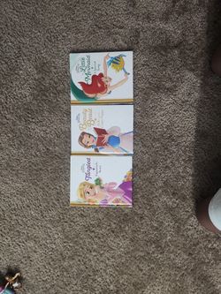 3 Disney Princess Books