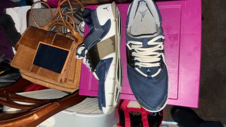 Jordan Brand Navy Blue Sneakers