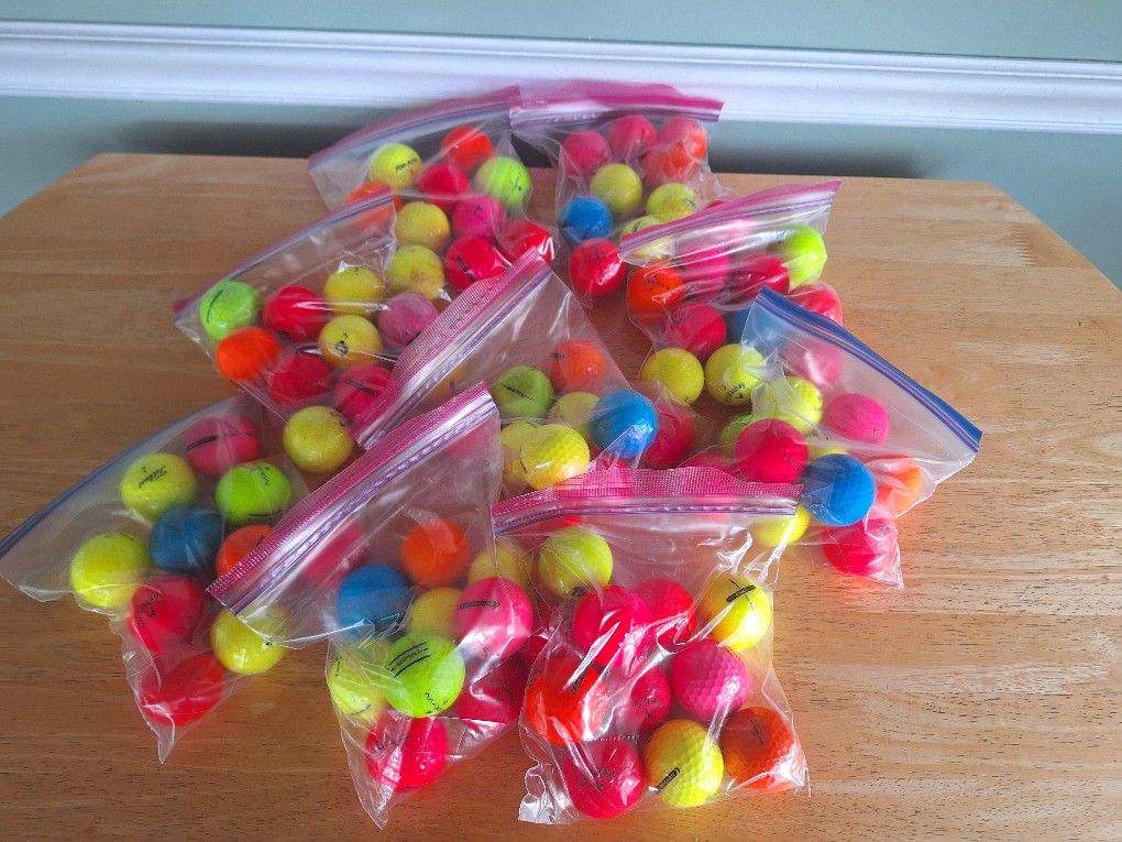 Golf Balls (Multiple Colors)