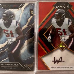 Houston Texans DROY Will Anderson Jr  Auto 