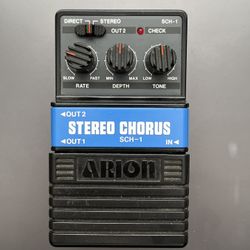Arion SCH-1 Stereo Chorus Pedal (Japan)
