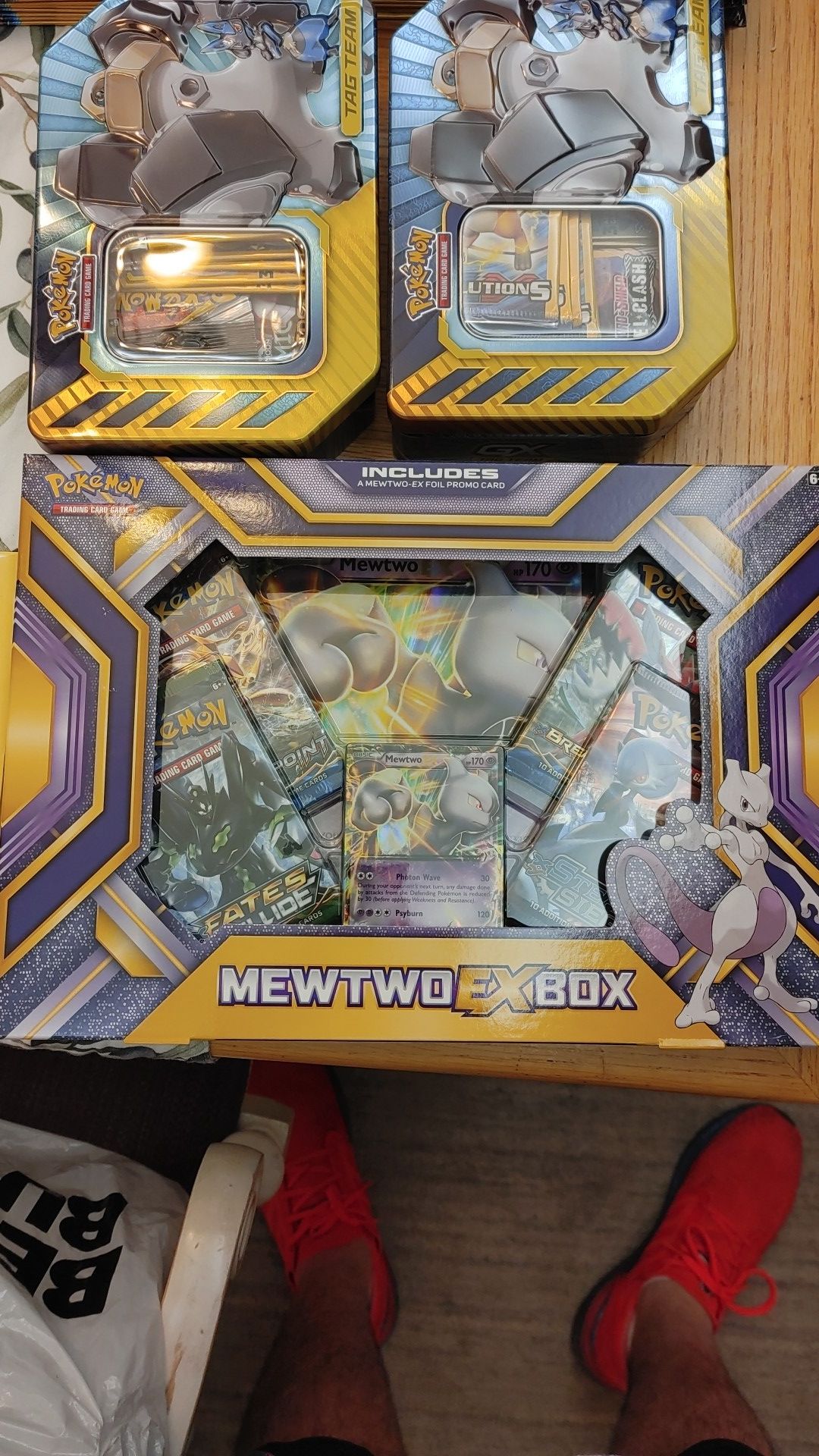 Pokemon mewtwo ex box