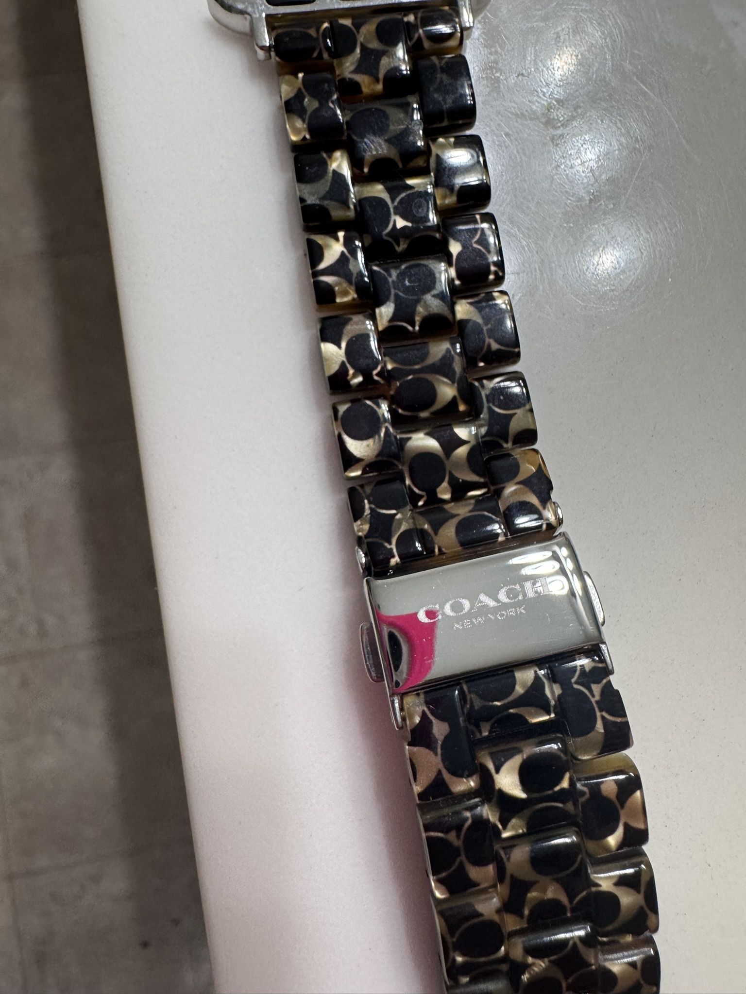 Coach apple watch band