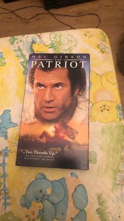 The Patriot Movie on VHS with Mel Gibson Year 2000