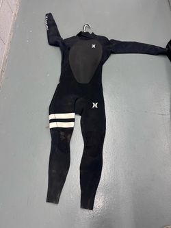 Hurley Mens Wetsuit - Fusion 302 3/2MM Long Sleeve Full Wetsuit with Back Zip - Glued and Blindstitched Neoprene Full Body Wet Suit for Men