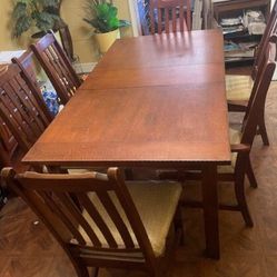Dining Room Table And Buffet