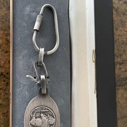 Vintage Buffalo Nickel Key Chain Pick Up Only