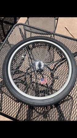20” rear 36H wheel/ALEX XRIM/ Quando hub/3/8 AXLE/HARO TIRE