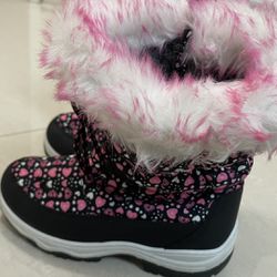 Girls Boots BLACK/Pink