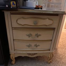 Vintage 2 Drawer Night Stand 