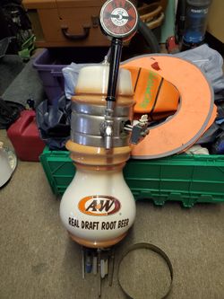 A&W Rootbeer Mugs & Ceramic Dispenser - unique collectors item