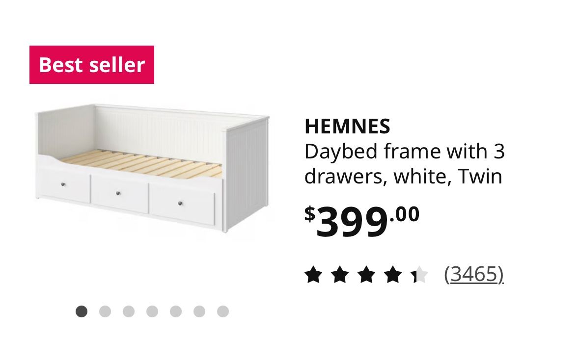 Ikea Hemnes Daybed Twin/Full Size