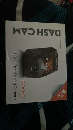 Rexing dashcam front facing camera (price negotiable send offers)