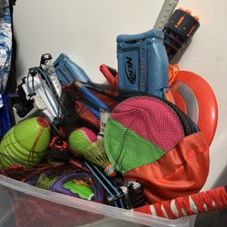 Boys Toys - Nerf Guns, Swords And Bows