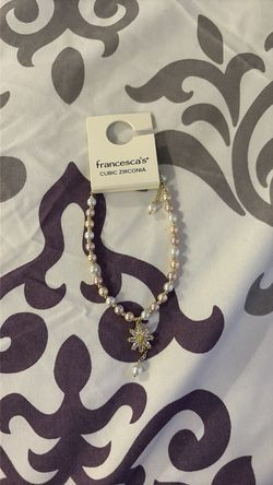 Flower Charm Bracelet