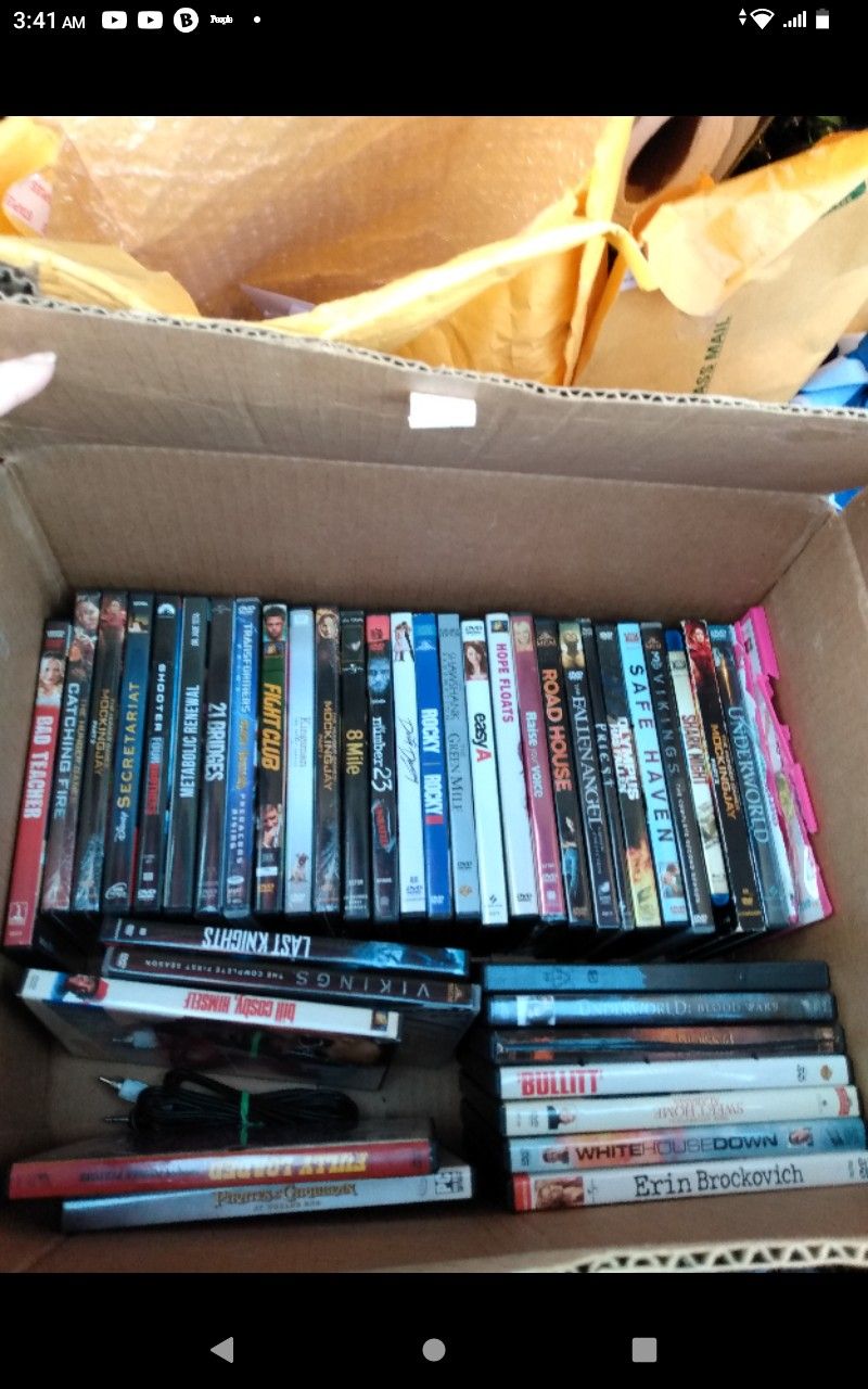 Box Of DvDs