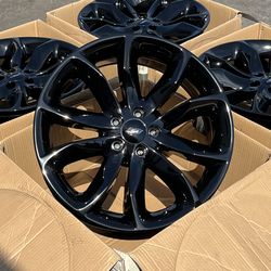 "20 Gloss Black Ford Explorer Rims/Wheels (exchange available)