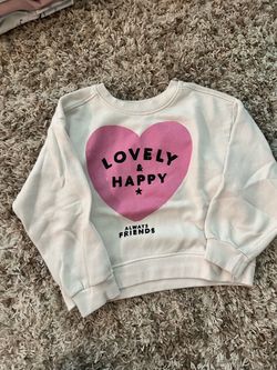 Girls Sweater 9-10 lefties