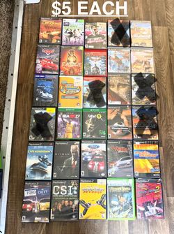 Video games $5 & $10  swipe ⬅️ to see more pictures not tested too many games to test all