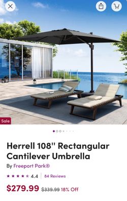 NEVER USED Backyard Umbrella From Wayfair