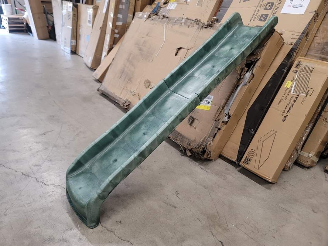 7 foot long slide for swing sets/ playgrounds. Has 3 mounting holes at top.

$70 FIRM