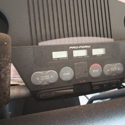 Running training machine