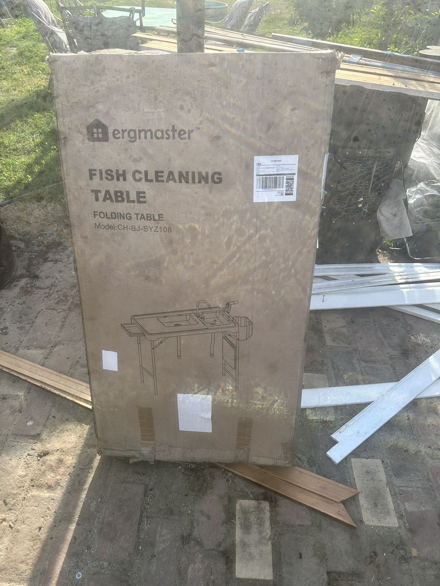 Bunk Bed Outdoor Fish Cleaning Sink