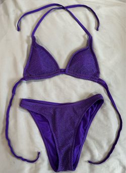 Purple bikini