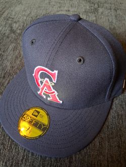 7 1/8 New Era 59Fifty California Angels Fitted Hat   $40 price is firm)