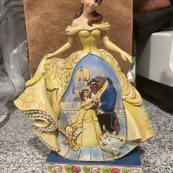 Beauty and the Beast Bell Showcase Enesco USED