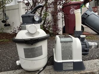 Intex Sand Filter Pool Pump 1500 Gph