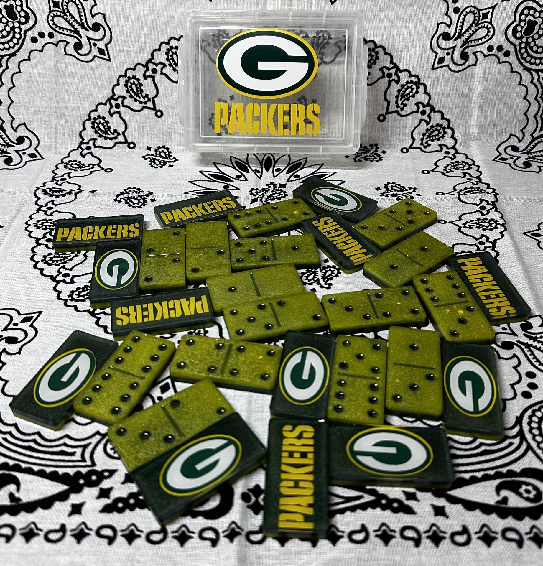 Custom Green Bay Packers Dominoes