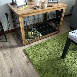 Large Wooden Dog Crate