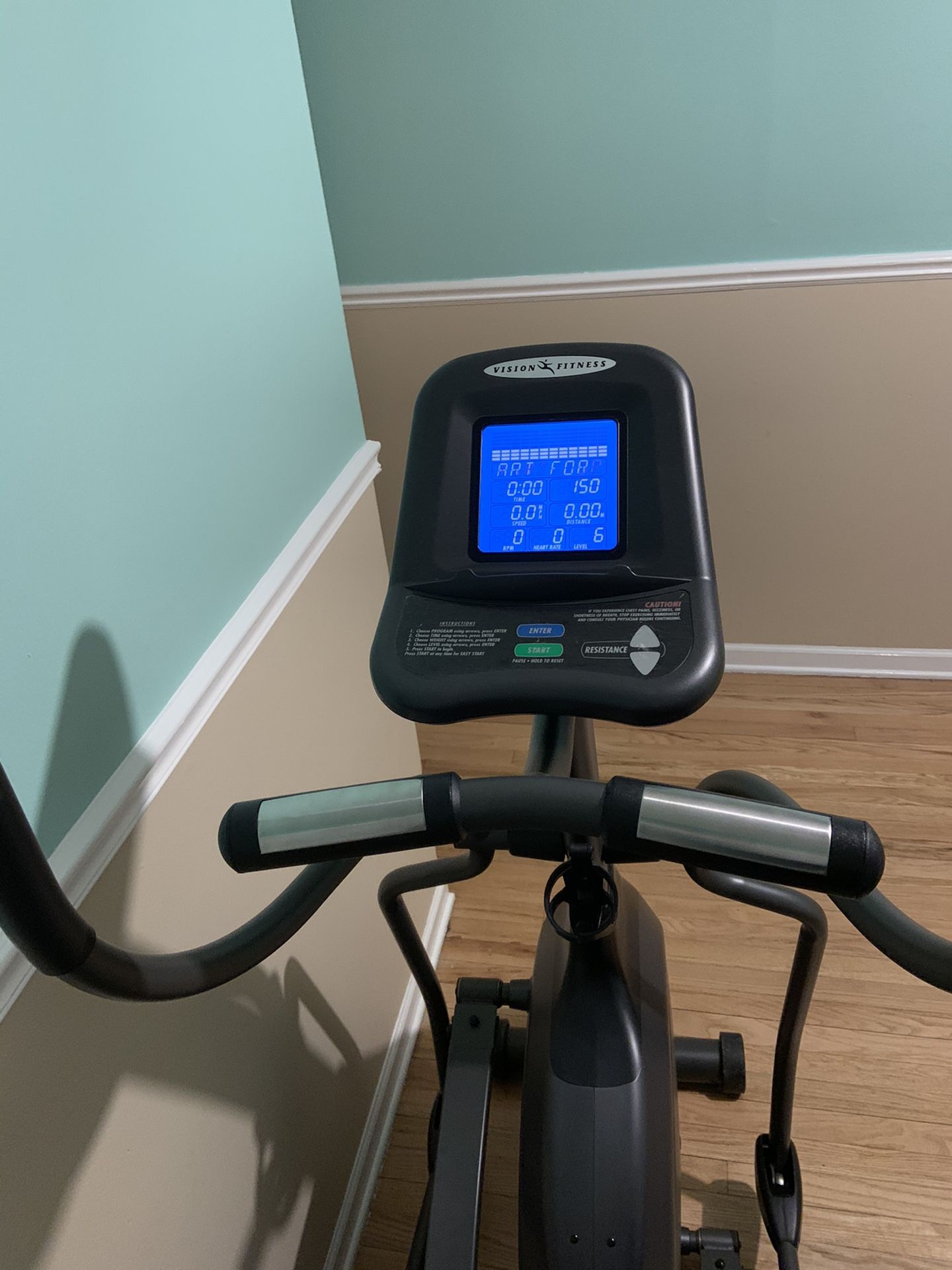 Elliptical by Vision Fitness X6100