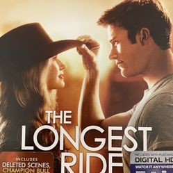 The LONGEST RIDE (Blu-Ray + Digital-2015) Britt Robertson + Scott Eastwood!