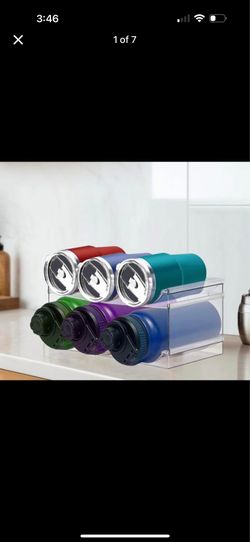 Bottles water organizers