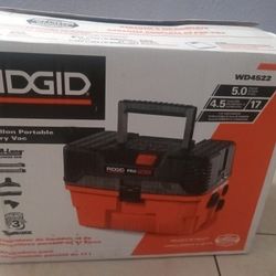 RIGID  wet dry shop vac