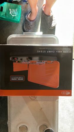 GSI Outdoors Selkirk 460+ 2 Burner Camp Stove - Orange