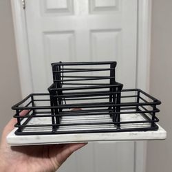 Marble Pencil Holder