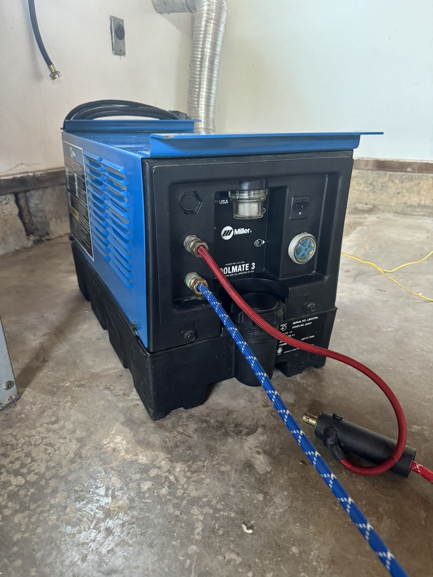Miller Coolmate 3 With 25 Foot Tig Torch