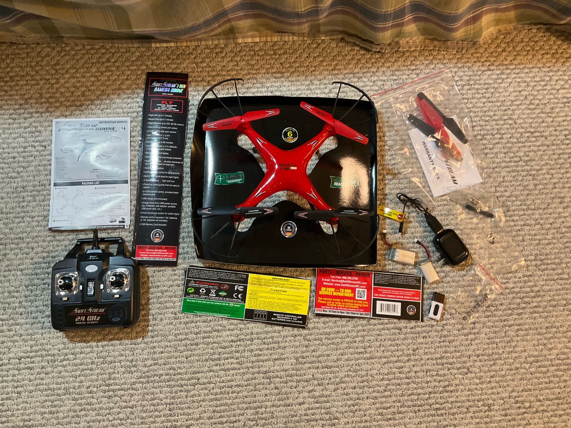 “Starter” Drone, new, used once, complete