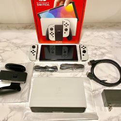 Nintendo Switch Oled *console With One Game Of Your Choice**